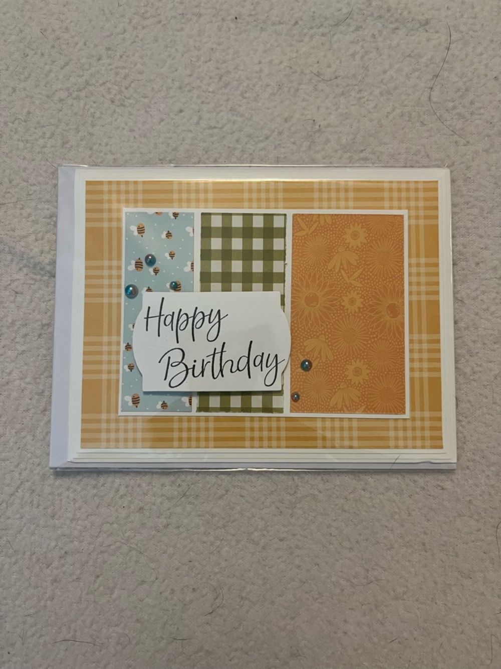 Handmade 'Happy Birthday' Card Set — Yellow & Green Assortment - Picture 7 of 7